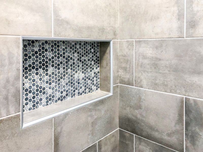 Corner Niche Shower